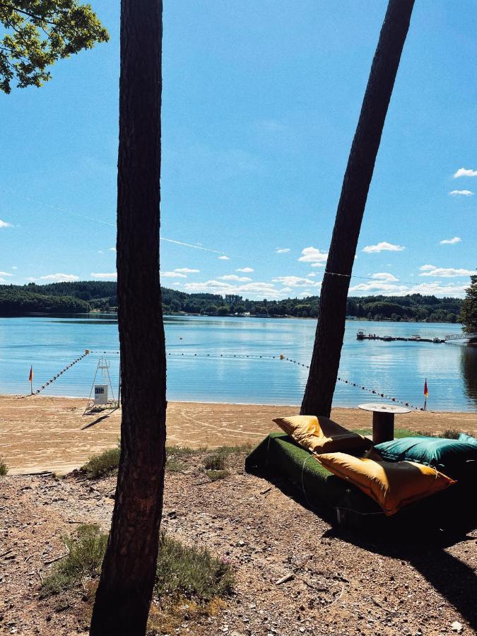 Lodge Avec Spa Privatif - Foret Et Lac Liginiac Esterno foto